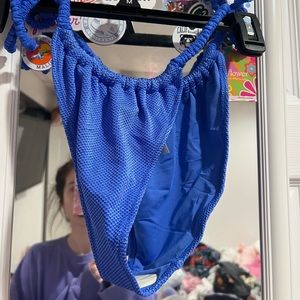 blue aerie bikini bottoms
